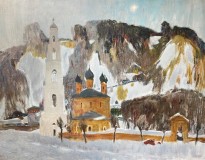 Геннадий Яндыганов — Юрьевец, 2014 (холст, масло)