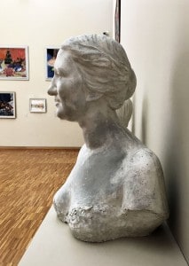 Жоржетт Агютт - Бюст женщины (мадмуазель Мальви), ракурс