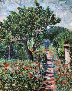 Жоржетт Агютт - Сад Боньер (холст, масло)