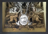 Валерий Гриковский - 23 объекта из серии 'Страсти по Линнею', 2014-18 (многослойная графика, бумага, тушь, пластик)