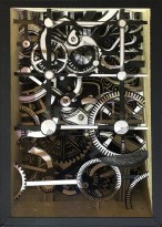 Валерий Гриковский - 23 объекта из серии 'Страсти по Линнею', 2014-18 (многослойная графика, бумага, тушь, пластик)