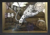 Валерий Гриковский - 23 объекта из серии 'Страсти по Линнею', 2014-18 (многослойная графика, бумага, тушь, пластик) 18