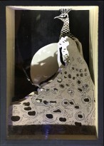 Валерий Гриковский - 23 объекта из серии 'Страсти по Линнею', 2014-18 (многослойная графика, бумага, тушь, пластик) 21