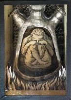 Валерий Гриковский - 23 объекта из серии 'Страсти по Линнею', 2014-18 (многослойная графика, бумага, тушь, пластик)