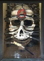 Валерий Гриковский - 23 объекта из серии 'Страсти по Линнею', 2014-18 (многослойная графика, бумага, тушь, пластик)