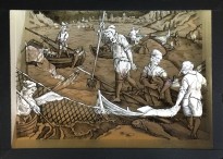 Валерий Гриковский - 23 объекта из серии 'Страсти по Линнею', 2014-18 (многослойная графика, бумага, тушь, пластик)