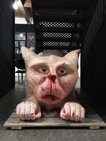 Лера Нибиру - Уликс, 2009 (пенопласт, папье-маше, акрил)