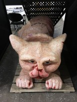 Лера Нибиру - Уликс, 2009 (пенопласт, папье-маше, акрил) ракурс