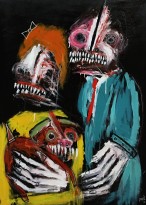 Мэтт Сисоу - Семейный портрет, 2018 (холст, масло, акрил)