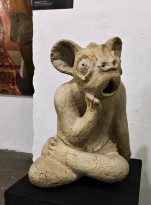 Ольга Рапай - Стефанит и Ихнилат. Диптих, 1970-е (шамот) Ихнилат