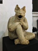 Ольга Рапай - Стефанит и Ихнилат. Диптих, 1970-е (шамот) Стефанит