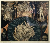 Павел Татарников - Крушение, 1996 (бумага, цветная литография)