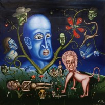 Порфирий Федорин - Xochipilli, 2011 (холст, масло)