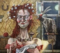 Сергей Меренков - Вахта. Всенощное бдение, 2018 (холст, масло)