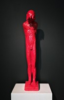 Гурген Петросян - Фигура ('Красные'), 2016 (гипс, автомобильная краска)