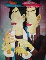 Юдзи Хирацука - Идеальная пара, 2002 (интаглио, шин-колле)