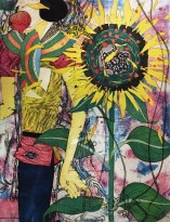 Юдзи Хирацука - Садовая муза, 2010 (интаглио, шин-колле)