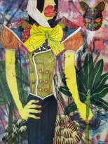 Юдзи Хирацука - Садовая муза Л., 2010 (интаглио, шин-колле)