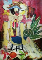 Юдзи Хирацука - Садовое положение, 2010 (интаглио, шин-колле)