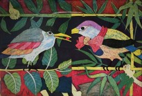 Юдзи Хирацука - Хвастовство, 2010 (интаглио, шин-колле)