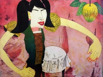 Юдзи Хирацука - Чародейка-Л., 2009 (интаглио, шин-колле)