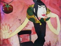 Юдзи Хирацука - Чародейка-Р, 2009 (интаглио, шин-колле)