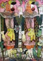 Юдзи Хирацука - Эпикурейская феерия, 2011 (интаглио, шин-колле)