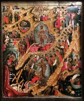 Воскресение христово — Сошествие во ад. Вторая пол. XVII в. Поволжье (дерево, темпера, рест.)