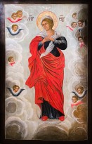 Богоматерь, тр. чт. XVIII в., Кострома (дерево, темпера).