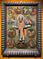 Святитель Николай Чудотворец — Первая треть XVIII в. (скульптура), перв. пол. XIX в. (икона).