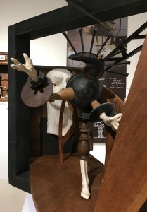 Максимова Елена - Эскиз декорации к спектаклю 'Газовое сердце' Тристан Тцара, 2019 (ракурс)