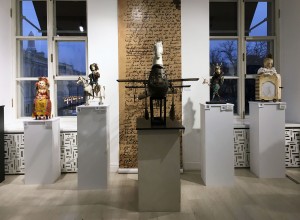 На выставке