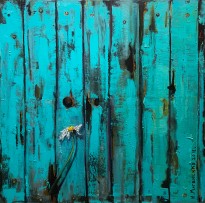 Иван Матвиенко — Забор II, 2018 (холст, масло)