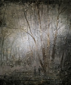 Ярмо Мякиля - Затерявшиеся, 2015 (холст, масло)