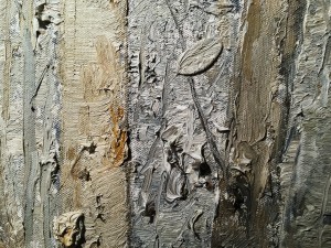 Ярмо Мякиля - Затерявшиеся (фрагмент 2), 2015 (холст, масло)