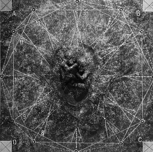 Мариам Аль Суэйди - Генетика (23) Ген CACNAC1C (Расстройство), 2016 (смешанные материалы, акриловая резина)