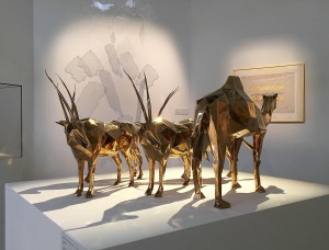 Мирам Аль Сумайт и Нуар Аль Мутлак - Наблюдаемое (полированная бронза), 2017 