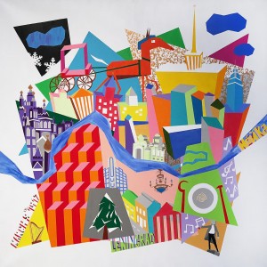 Мубарак Аль Тани - Санкт-Петербург, 2018 (акрил, холст)