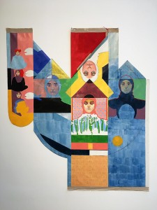 Фатма Алль Румэйхи - Моя армия, 2015 (холст, масло)