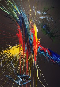 Фатма Аль Нуаими - Результат II, 2018 (акрил, холст)