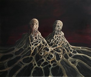 Юсеф Бахзад - Вечный алтарь, 2018 (холст, масло)