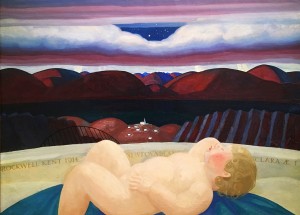 Рокуэлл Кент - Портрет ребенка ('Моя дочь Клара'), 1914 (холст, масло), ПМ