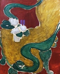 Анри Матисс - Кресло в стиле рококо, 1946 (Музей Матисса в Ницце, холст, масло)