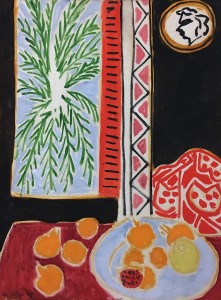 Анри Матисс - Натюрморт с гранатами, 1947 (Музей Матисса в Ницце, холст, масло)