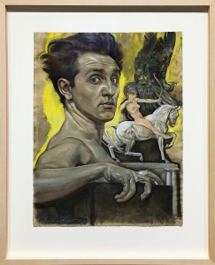 Максимилан Клевер - Автопортрет, 1913