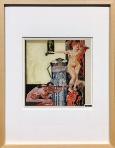 Максимилан Клевер - Труд, Процветание, Искусство, 1919 (гуашь)