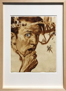 Максимилан Клевер - Удивление (автопортрет), 1920