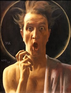 Максимилан Клевер - Фанатик (автопортрет), 1919-37 (холст, масло)