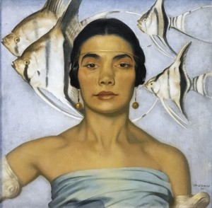 Максимилан Клевер - Южные моря, 1936 (холст, масло)