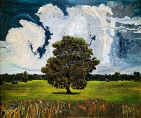 Максим Моргунов — Дуб, 2018 (холст, акрил)